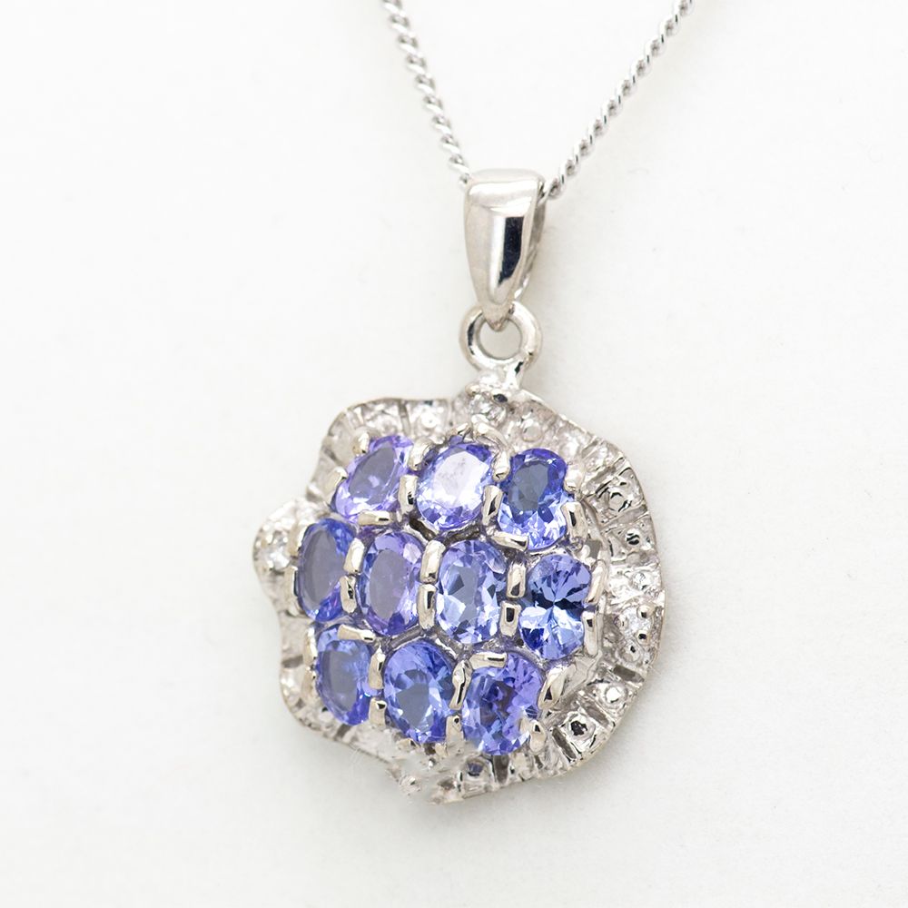 タンザナイト ペンダント 1.50ct SV925 (12475)