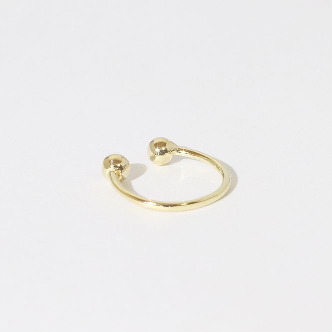 K10　 丸玉イヤーカフ　BQ-48