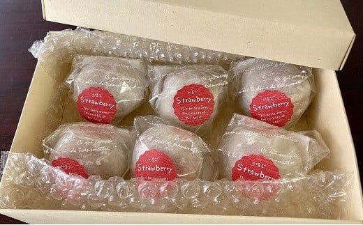 口コミ・レビュー評価が高いおすすめ人気商品の通販 0B3-34 いちご大福（6個入）【先行予約】（大分県豊後高田市 カトラリー(スプーン等)