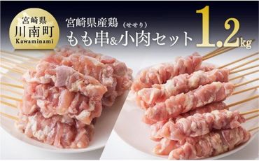 小肉（セセリ）串ともも串セット　合計30本 [G8107]