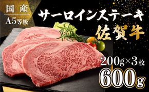 200g×3枚 佐賀牛サーロインステーキ D-566