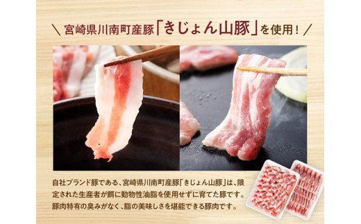 山豚ロースしゃぶ・バラ焼肉セット [G7518]
