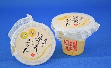 CA011 暑い季節はシャーベットで 島原湧水ジュレセット[スイーツ ジュレ はちみつ 蜂蜜 北田物産 長崎県 島原市]