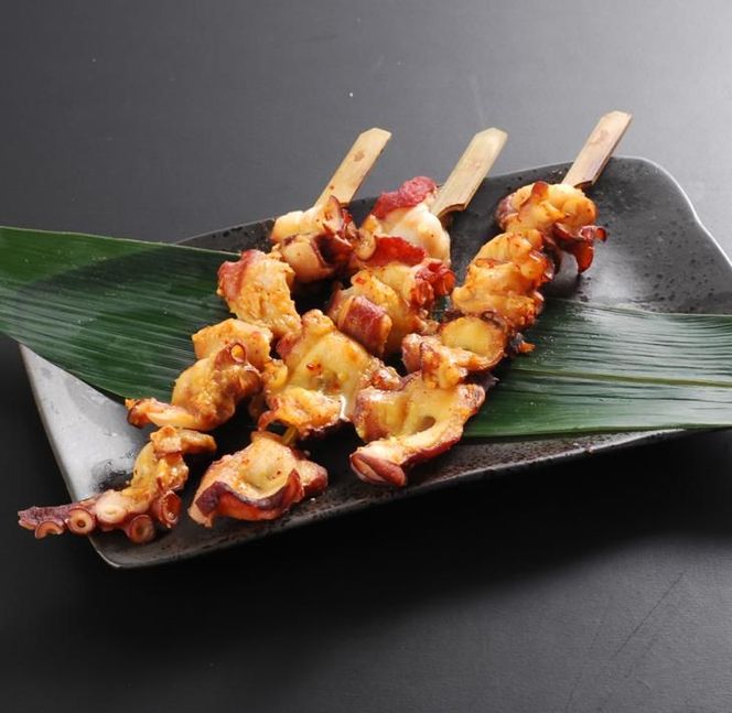 【感謝価格】 白糠産柳だこ」とBBQに「たこ串（塩味・味噌味・醤油味）」の トイガン