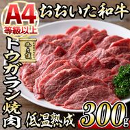 ＜先行予約受付中！2025年2月以降順次発送予定＞おおいた和牛 トウガラシ 焼肉 (300g) 国産 牛肉 肉 霜降り 低温熟成 A4 和牛 ブランド牛 BBQ 冷凍 大分県 佐伯市【DH221】【(株)ネクサ】