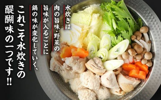 特選 水炊き セット 10～12人前 鶏もも肉 手羽先 ちゃんぽん麺