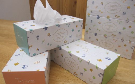 フローレンスボックスティッシュペーパー　30箱セット