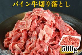 ＜パイン牛切り落とし　500ｇ＞翌月末迄に順次出荷【c822_yu_x2】