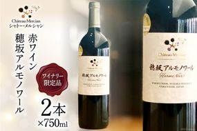 赤ワイン 穂坂アルモノワール 750ml×2本 ワイナリー限定品 [シャトー・メルシャン 勝沼ワイナリー 山梨県 韮崎市 20741877] 