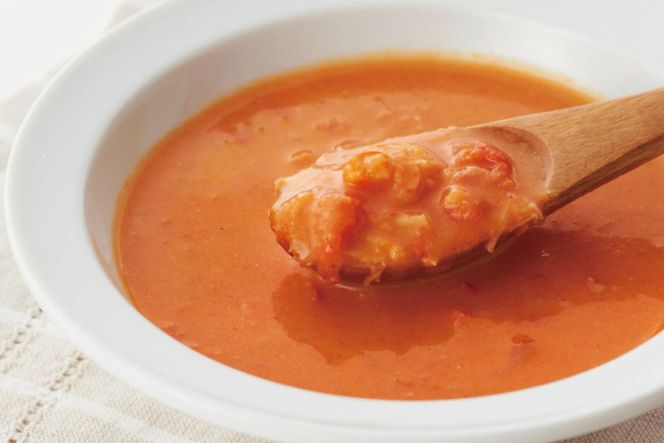 かにの身たっぷりのビスク6食セット(180gx6) [カネダイ 宮城県 気仙沼市 20564337] 化学調味料無添加 カニ 蟹 まるずわい ビスク