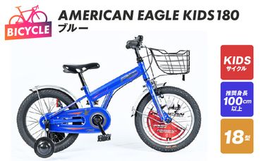 099X216 AMERICAN EAGLE KIDS180 ブルー