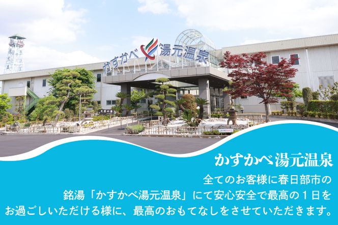 BZ002 かすかべ湯元温泉利用回数券　11枚綴り