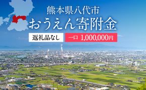 八代市 への寄付（返礼品はありません）応援 寄付 100万円