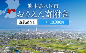 八代市 への寄付（返礼品はありません）応援 寄付 1万円