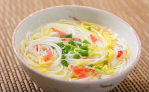 まぜ麺 ・ 手延べ 素麺 セット / そうめん 南島原市 / ふるせ [SAQ023] 