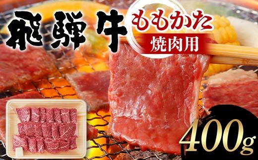 牛肉 飛騨牛 ももかた 焼肉用 400g 牛肉 もも かた モモ 肩 焼肉 飛騨 F4N-1678