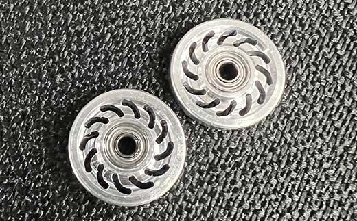 タミヤ　ミニ四駆用　ベアリングアルミローラー（切削加工品）アルミローラーセット 13ｍｍ H737282 ミニ四駆 アルミローラー 東原工業所 岐阜県 中津川市 F4N-1892