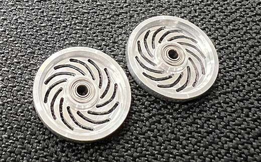 タミヤ ミニ四駆用 ベアリングアルミローラー（切削加工品）アルミローラーセット 19ｍｍ H797282 ミニ四駆 アルミローラー 東原工業所 岐阜県 中津川市 F4N-1899