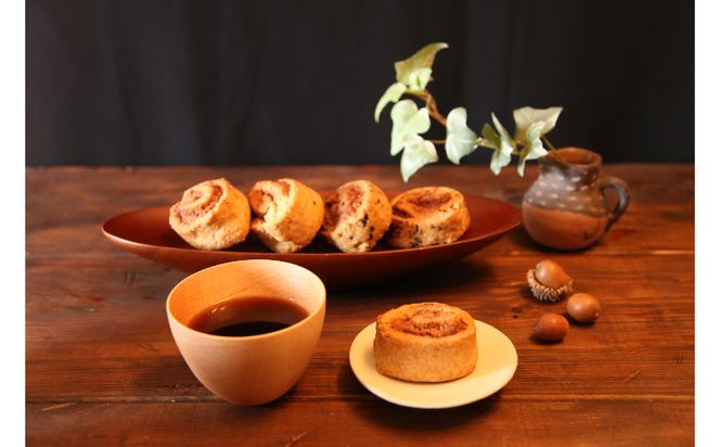 ＜デチビカ＞ヴィーガンシナモンロールスコーン