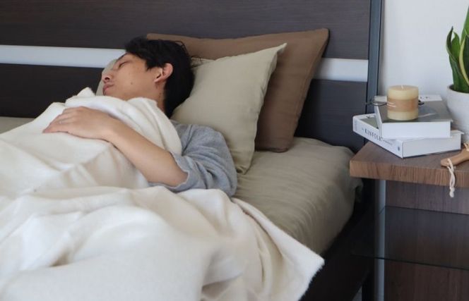 G1936 【tissu de coton/ダブルガーゼ】泉州南部織 シングルフラットシーツ 1枚（オリーブ）