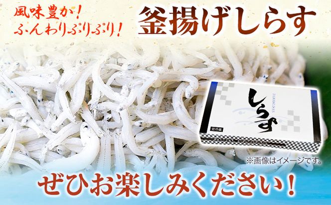 釜あげしらす 化粧箱 900g 大五海産《60日以内に出荷予定(土日祝除く)》和歌山県 日高町 釜揚げ しらす 魚 いわし シラス 釜揚げシラス 海産物 海鮮 海鮮丼 丼 シラス丼 しらす丼 和歌山県産 送料無料---wsh_cdig5_60d_23_15000_900g---