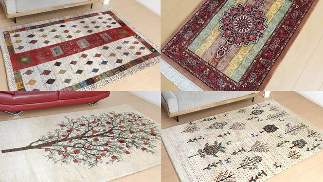 【70万円コース】キリム・絨毯・ギャッベ　豊富なカタログから自由に選べる！ 【各 限定1点 】 キリム 絨毯 ギャッベ ラグ 手織り 最高級 天然 玄関 じゅうたん [BP244-NT]