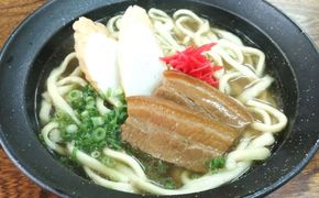 【だるまそば】沖縄そば（豚三枚肉）8食セット