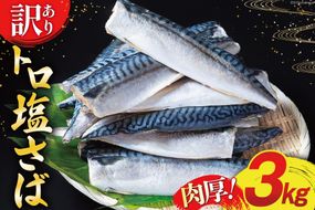 訳あり 塩サバ フィレ 3kg 訳アリ サバ サバフィレ さば 鯖 サバフィーレ 鯖フィレ 切り身 冷凍 訳ありサバ 大容量 わけあり トロ [足利本店 宮城県 気仙沼市 20564146_CF02]