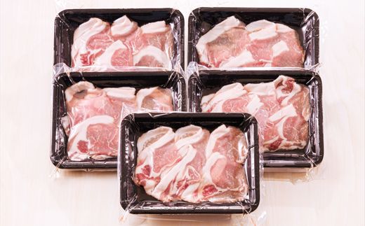 121-1262-144-006　豚肉 ロース 切り落とし 100g×5パック 計500g | 国産（北海道産） 豚ロース 小分けが嬉しい！