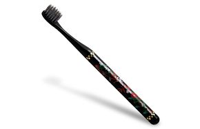 010B557 【日本製】歯ブラシ 和乃煌 ハブラシ 椿 