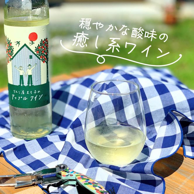 【６本セット】大船渡市で造るアップルワイン　りんご　辛口　果実酒 おつまみ ワイン wine wainn チーズ グラス 国産 大船渡 辛口ワイン ギフト 贈答品 贈り物 お土産 土産 手土産 [suripikusu009]