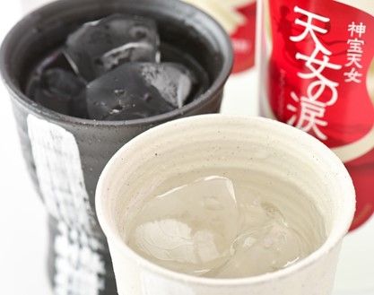 [F004] 能登はとむぎ焼酎『天女の涙』（三年熟成）２本セット