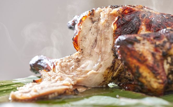 CHAMP CHICKENのブラックローストチキン（ホール）×２羽