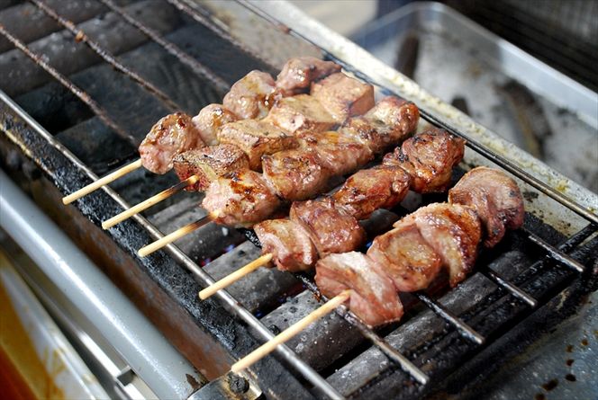 54-2539　和豚もちぶたやきとん５種盛り合わせ【 惣菜 おかず 家庭用 自宅用 贈答品 贈答用 ギフト お取り寄せ お中元 お歳暮 贈り物 焼トン 焼トン 串焼き 豚肉 ぶたにく ビール 神奈川県 小田原市 】