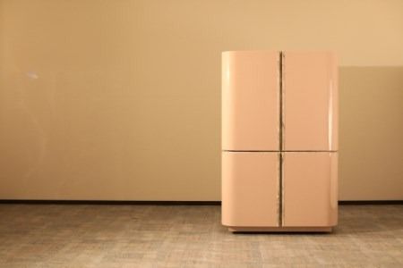 ZB-94 アートピースのような新コンセプトの空間演出家具【コフレカ】ポップアップ ミニキッチン（ブルー)