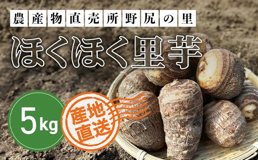 土づくりからこだわったほくほく里芋【５kg】  ANAR003