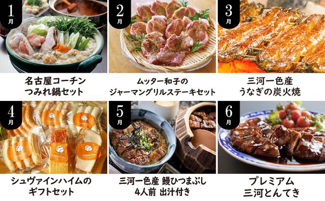 【全12回】厳選！うなぎとお肉の定期便(毎月お届け）　H028-064