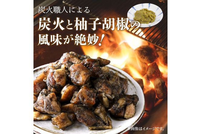 【A5-291】飯塚産ほなみ赤鶏炭火焼