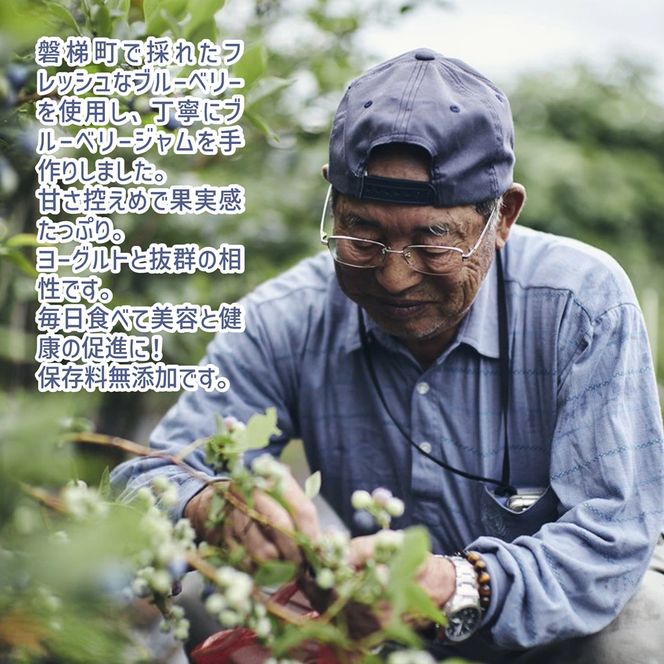 ブルーベリージャムと３種類のラスクセット