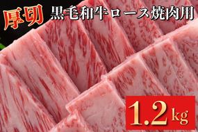 牛ロース 厚切り 焼肉用 京都府産 黒毛和牛 豪華2段重 600g×2 計1.2kg【たれ付】《急速冷凍 真空パック 贈答 プレゼント ギフト》