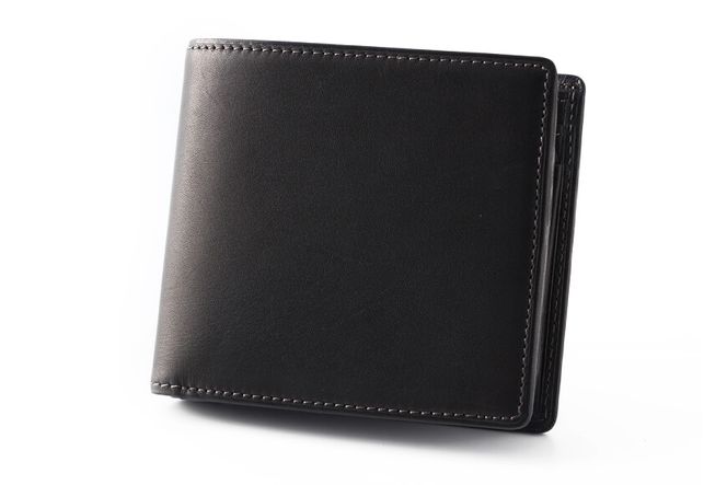 SOMES　FE-32　２つ折財布（ブラック） [12260233]