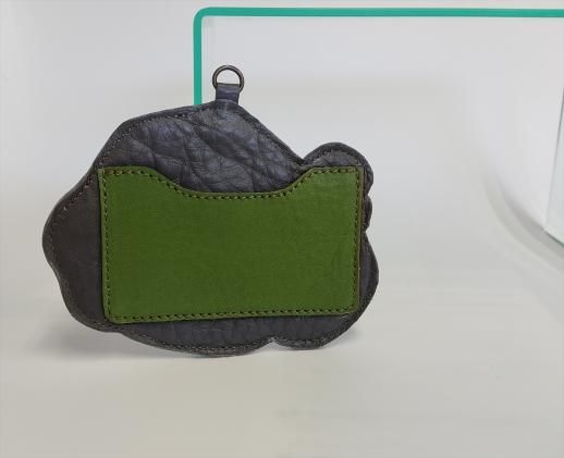 「鞄工房　香」カエルのパスケース FAA3001