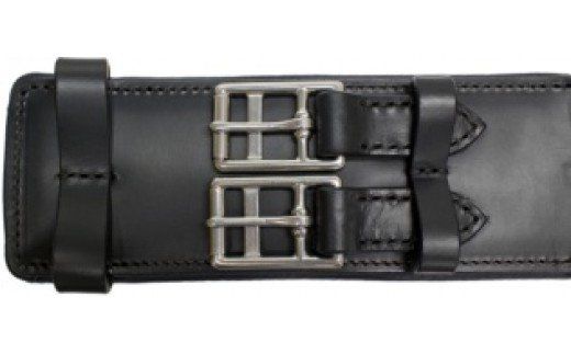 SOMES　Reiz　ドレッサージュ革腹帯（65cm）（ブラック） [ソメスサドル 北海道 砂川市 12260010] 