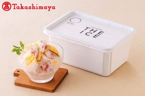 厳選別海町産生乳使用 【THE ICE】業務用１リットル いちごケーキ【高島屋選定品】（TK0000071）