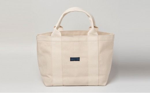 「琉球帆布」ベーシックトート L　キナリ - 極厚 4号帆布 トートバッグ キャンバス生地 丈夫 ベーシック おしゃれ ファッション お出かけ かばん 鞄 手仕事 手づくり ハンドメイド 琉球帆布 伝統技術 沖縄県 八重瀬町【価格改定】