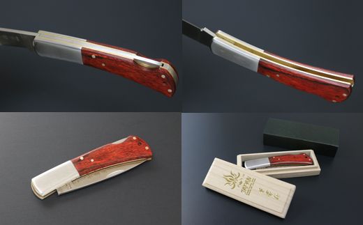 H30-87 兼常作 「懐古刀」フォールディングナイフ（KB-509） ～KAICO-TOU 古き良き時代を知る熟練の関のナイフ職人作った背止め一刀～
