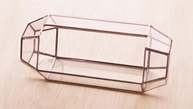 ステンドグラスのカプセルテラリウム[BR001us]