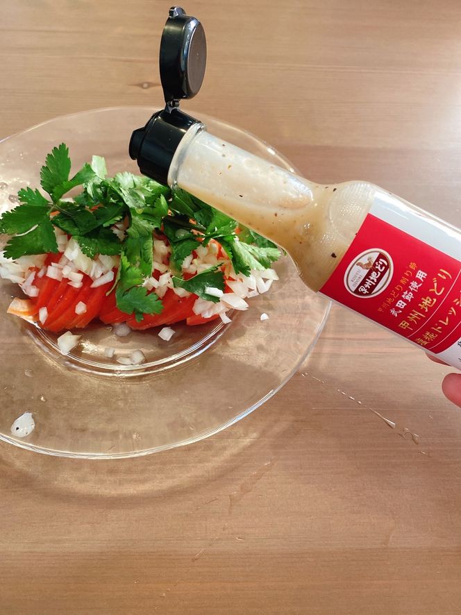 甲州地どり生塩糀ドレッシング3本 011-006