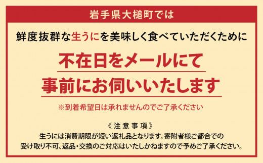 【令和8年発送先行予約】無添加『生うに』 天然 岩手三陸産 150g×1～10本 朝獲れ ミョウバン不使用【2026年4月下旬～8月発送】【15】【0tsuchi00917-202411】