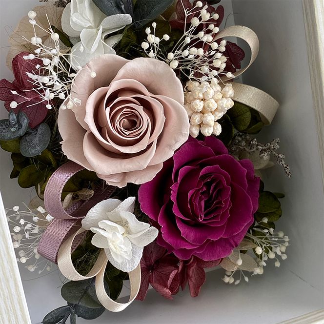 AJ197-1 プリザーブドフラワー【メモワール~秋~】春日部市 シュガーパイン